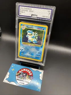 AGS 7 Blastoise 1999 Base Set 2/102 Holo Pokemon Card - Image 2