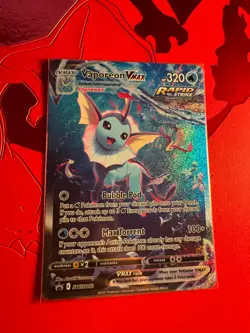 Vaporeon VMAX SWSH182 SWSH: Sword & Shield Promo Cards Holo - Image 1