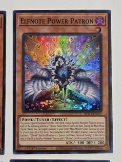 Elfnote Tinia BPRO-EN011 Burst Protocol Yugioh Card Set 1st Edition Mint - Image 5