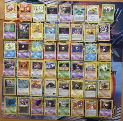 Vintage Pokemon Card Lot WOTC Cards First Edition Etc Umbreon Gengar 77 Cards - Image 1