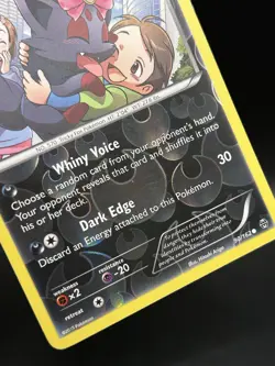 Reverse Holo Zorua 90/162 - Pokemon BREAKthrough Card - LP - Image 2