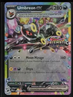 Umbreon ex - (Prismatic Evolutions Stamp) Holofoil Promo Miscellaneous Cards & - Image 1