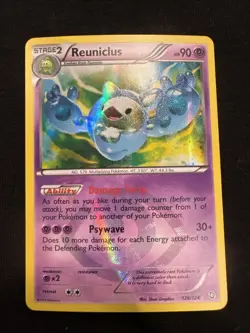 Reuniclus 126/124 Dragons Exalted Holo Card NM - Image 1