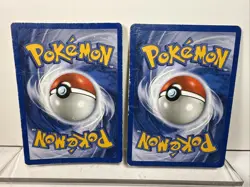 Alakazam 1/102 Scyther 17/130 Base Set Unlimited Holo Rare Pokemon Card DMG - Image 4