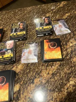 Lord of the Rings TCG CCG Two Towers 2003 Decipher 150 Card Lot Unplayed Lot - Image 3