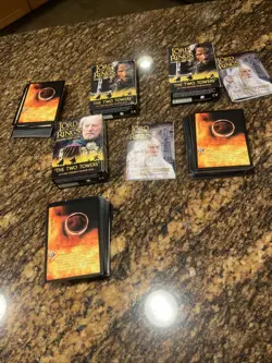 Lord of the Rings TCG CCG Two Towers 2003 Decipher 150 Card Lot Unplayed Lot - Image 4
