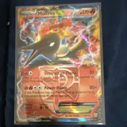 Pokemon Moltres EX Team Plasma Holo Card Plasma Storm 14/135 170 HP English - Image 1