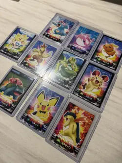 Pokemon Card Bandai Zukan Card Lot Japanese *** All Prism - Image 2