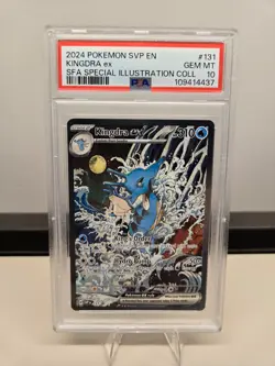 PSA 10 Kingdra ex 131 Sv: Scarlet & Violet Promo Cards Holo - Image 1