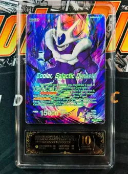 Cooler, Galactic Dynasty BT17-059 SLR Alt Art Dragon Ball Super Card Game ZR29 - Image 1