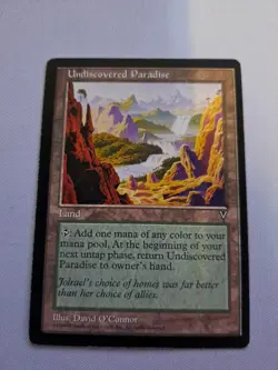 MTG: Undiscovered Paradise (LP): Visions (s) - Image 1