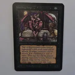MTG ALPHA - Nettling Imp NM/LP - Image 1