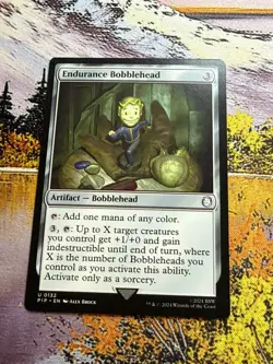 Endurance Bobblehead - NM -Universes Beyond: Fallout - MTG - Image 1