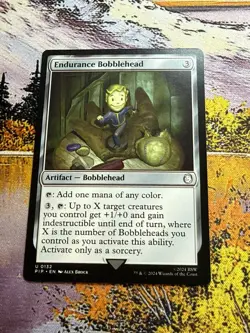 Endurance Bobblehead - NM -Universes Beyond: Fallout - MTG - Image 2