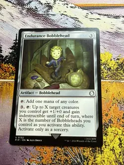 Endurance Bobblehead - NM -Universes Beyond: Fallout - MTG - Image 4