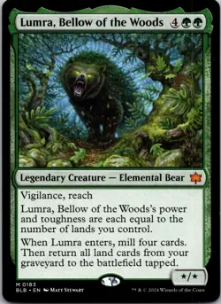 Lumra, Bellow of the Woods M Bloomburrow 183 NM - Image 1