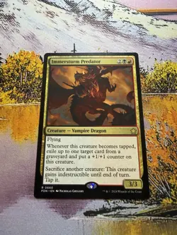 1x Immersturm Predator - Foundations NM Eng MTG - - Image 2