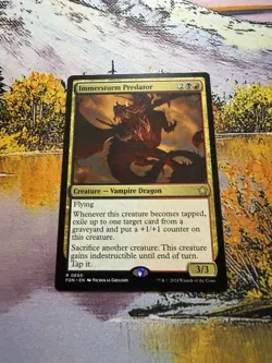 1x Immersturm Predator - Foundations NM Eng MTG - - Image 3