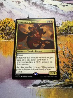 1x Immersturm Predator - Foundations NM Eng MTG - - Image 4