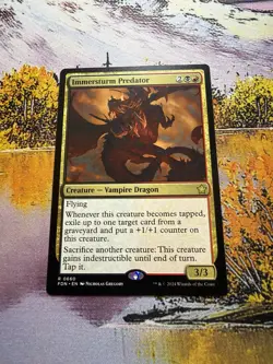 1x Immersturm Predator - Foundations NM Eng MTG - - Image 5