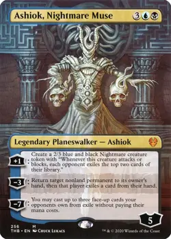 MTG Ashiok, Nightmare Muse Borderless ** Theros Beyond Death ** English - Image 1