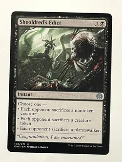 Sheoldred's Edict | MTG | NM - Image 1