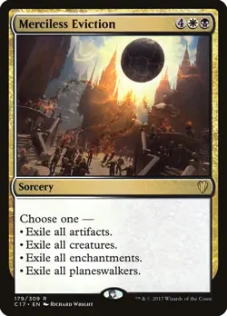 MTG Merciless Eviction ** Commander 2017 ** English - Image 1