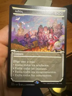 Spanish Showcase Farewell ⭐Adios⭐ Kamigawa Neon Dynasty • NM • Mtg (1119) - Image 1