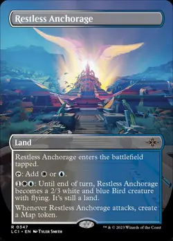 MTG Restless Anchorage Borderless ** The Lost Caverns of Ixalan ** English - Image 1