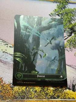 Forest - Galaxy Foil - Borderless - EOE - MTG - EN - NM - 0371 - Image 3