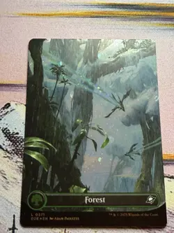 Forest - Galaxy Foil - Borderless - EOE - MTG - EN - NM - 0371 - Image 5