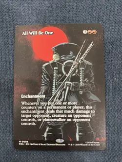 MTG Magic All Will Be One (Borderless) - 0008 - PZA Ninja Turtles TMNT NM - Image 1