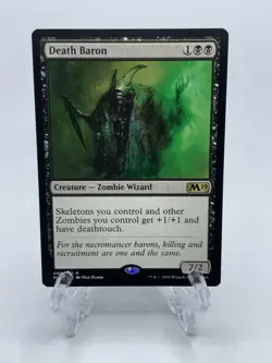 Death Baron - M19 Core Set 2019 - MTG - Rare - Magic The Gathering - Image 1