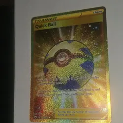 Pokemon Quick Ball Swsh01 216/202 Full Art Secret Rare Holo Perfect - Image 2