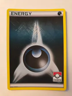 Darkness Energy Holo Pokemon League Stamp 2011 TCG - Image 1