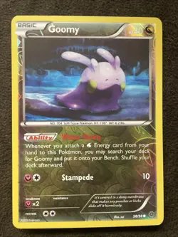 Goomy 58/98 XY - Ancient Origins Reverse Holo NM Pokemon - Image 1