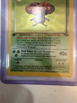Vileplume 15/64 Jungle Holo Rare 80 HP Stage 2 Wizards Pokemon TCG - Image 3