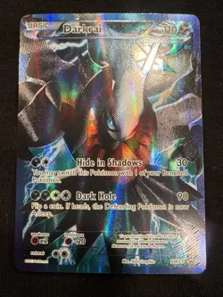Pokemon TCG Darkrai BW73 Black Star Promo 2013 Black & White Full Art Card - Image 1