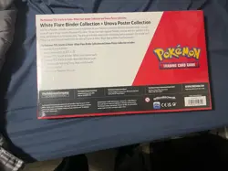 White Flare Pokemon Binder + Poster Collection Black Bolt White Flare Bundle 9pk - Image 2