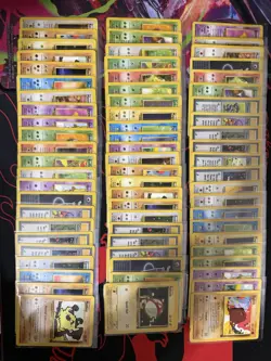 Pokemon TCG WOTC Team Rocket Lot Of 110 - Image 1
