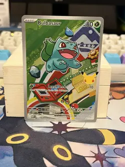 Pokemon TCG Bulbasaur 037 Promo Illustration First Partner 30th Anniversary NM - Image 1