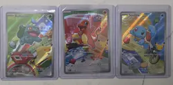 Pokemon TCG First Partner Illustration Collection Series 1 Kanto GEN 1 Starters - Image 2