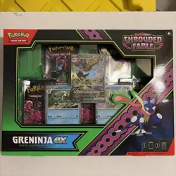 Pokemon Shrouded Fable Greninja ex 132 SIR Box - Image 1