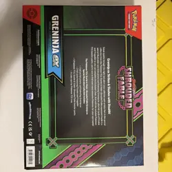 Pokemon Shrouded Fable Greninja ex 132 SIR Box - Image 3