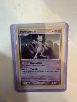 Pokemon Mewtwo 11/146 Legends Awakened Holo Rare Basic Psychic HP80 Hypnoblast - Image 1