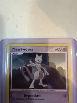 Pokemon Mewtwo 11/146 Legends Awakened Holo Rare Basic Psychic HP80 Hypnoblast - Image 2