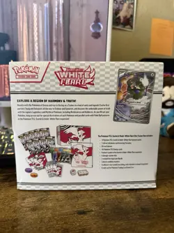 *SEALED* Pokemon TCG Scarlet Violet White Flare Elite Trainer Box ETB - Image 2