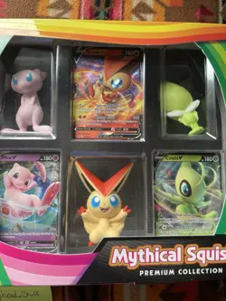 Pokemon TCG: Mythical Squishy Premium Collection Box Sealed (read description) 820650809736 - Image 5