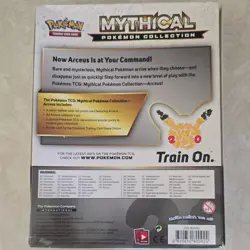 Pokemon Mythical Pokemon Collection Arceus Box Promo Booster Pin English - Image 2