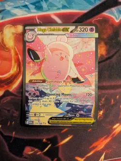 Mega Clefable ex 119/88 Special Illustration Rare SIR Pokemon Perfect Order NM - Image 1
